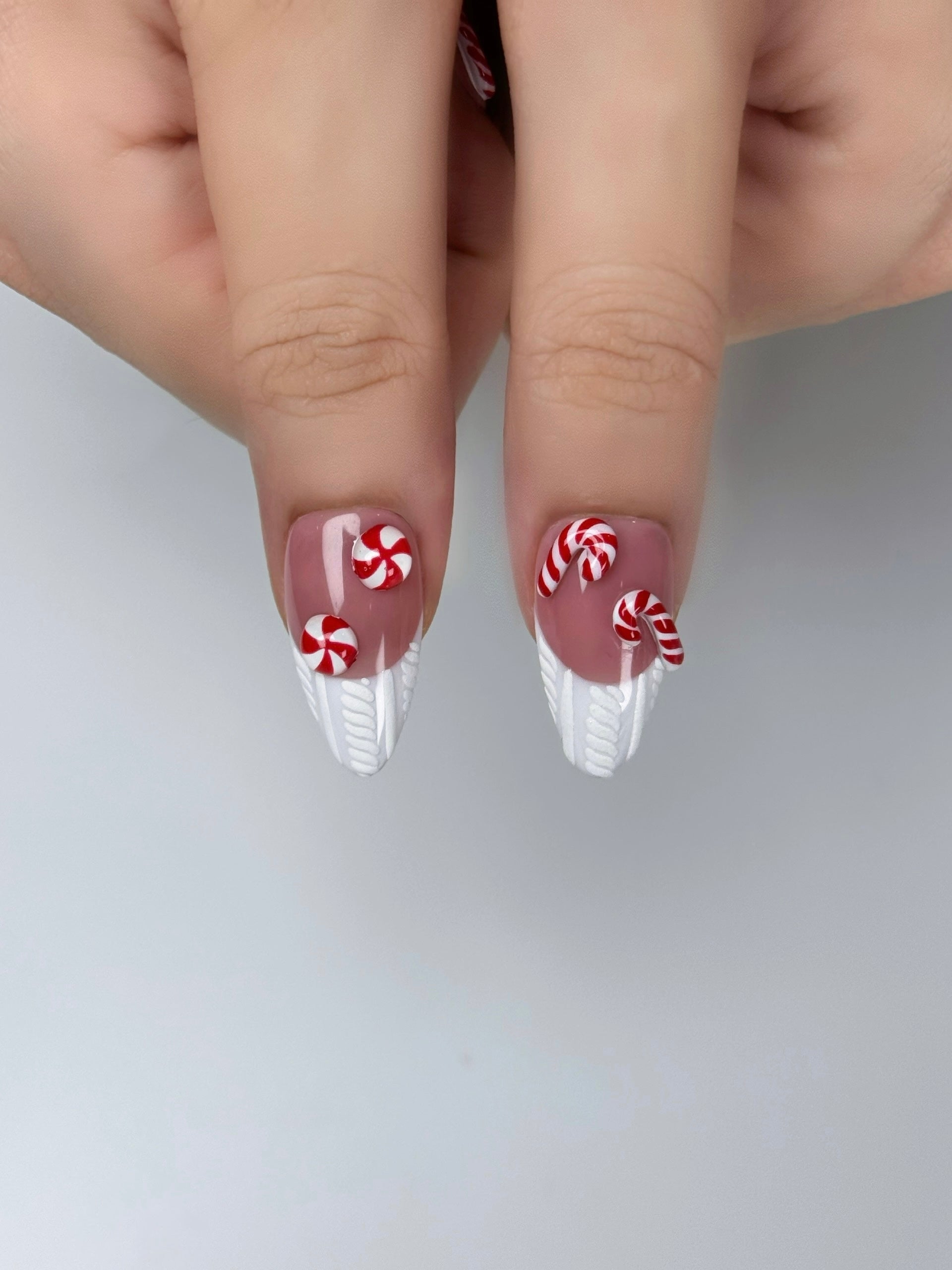 Candy Cane Knit
