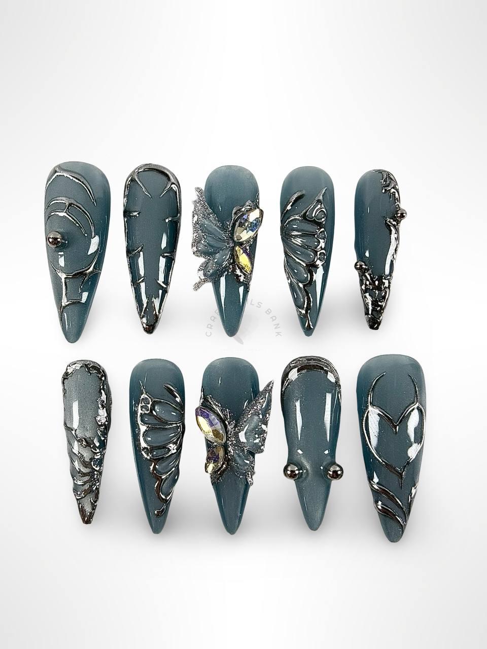 Celestial Flight - Press On Nails