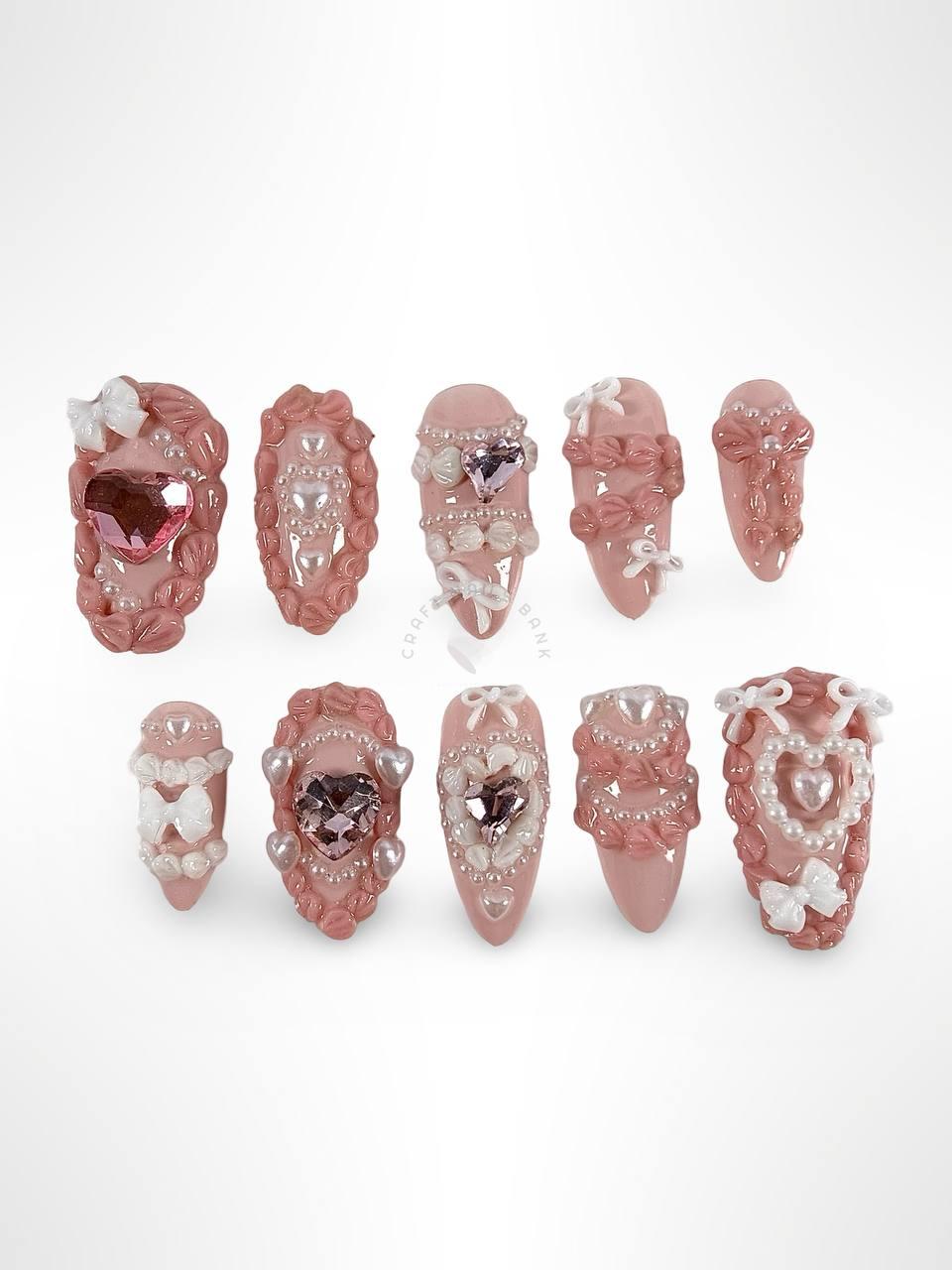 Romantic Reverie - Press On Nails