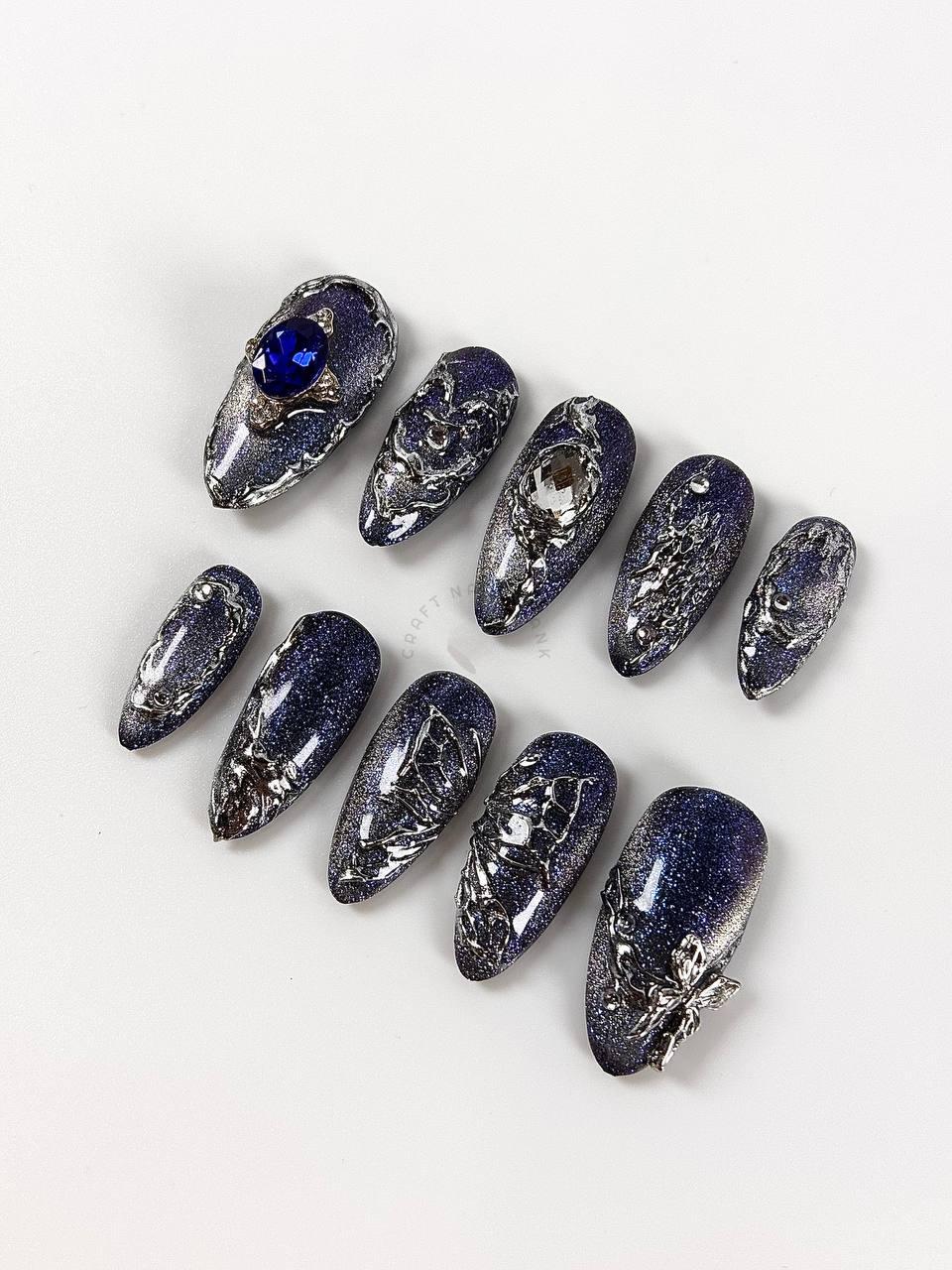 Starlit Majesty - Press On Nails